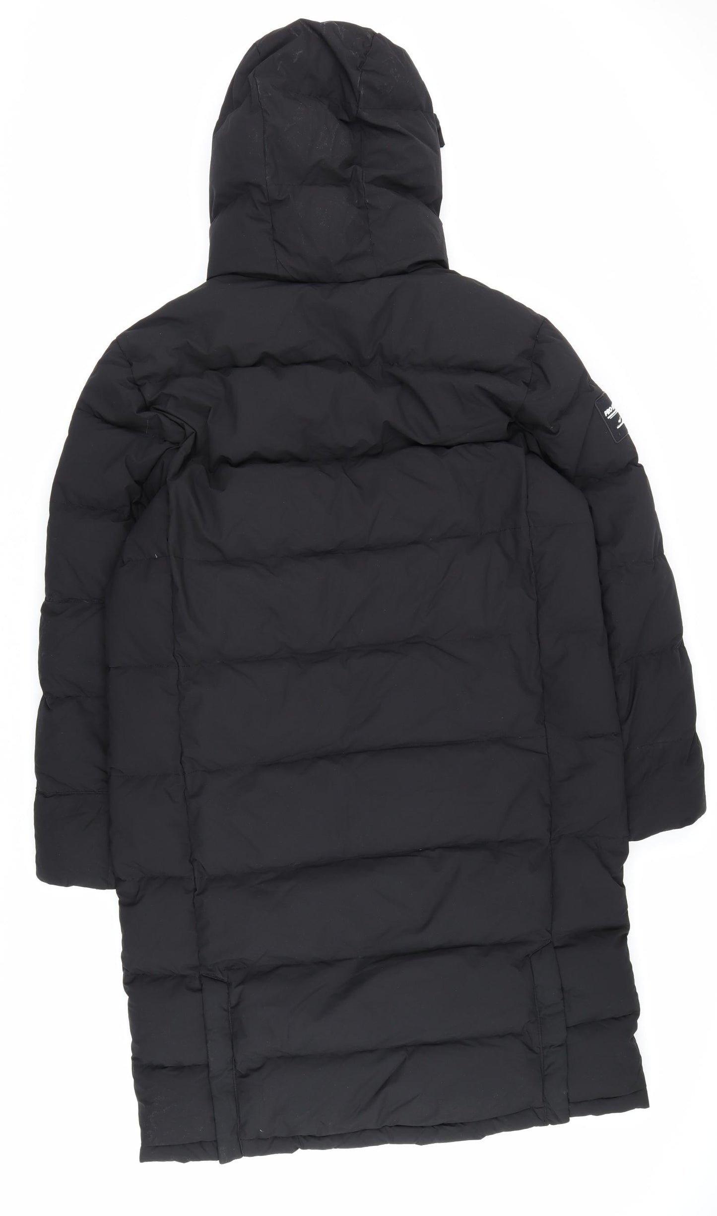 Pro-Specs Mens Black Quilted Coat Size L Zip - FC Seoul