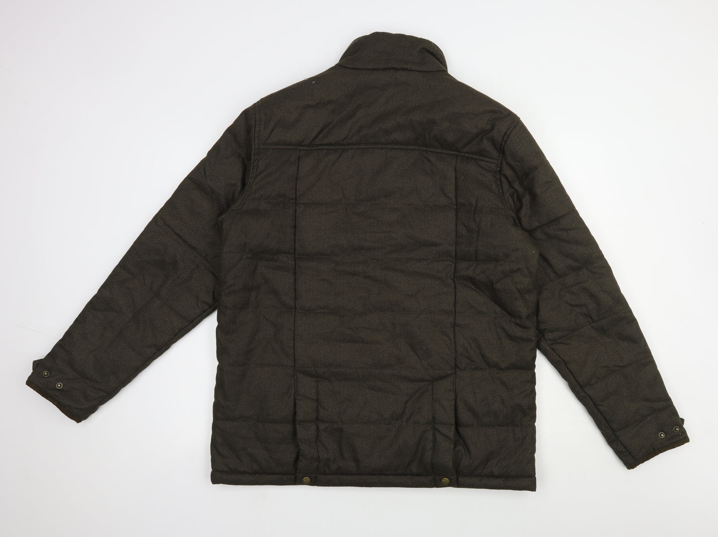 Hoggs of Fife Mens Brown Jacket Size L Zip