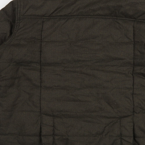 Hoggs of Fife Mens Brown Jacket Size L Zip