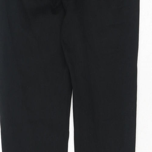 Marks and Spencer Womens Black Cotton Skinny Jeans Size 8 L29 in Regular Button