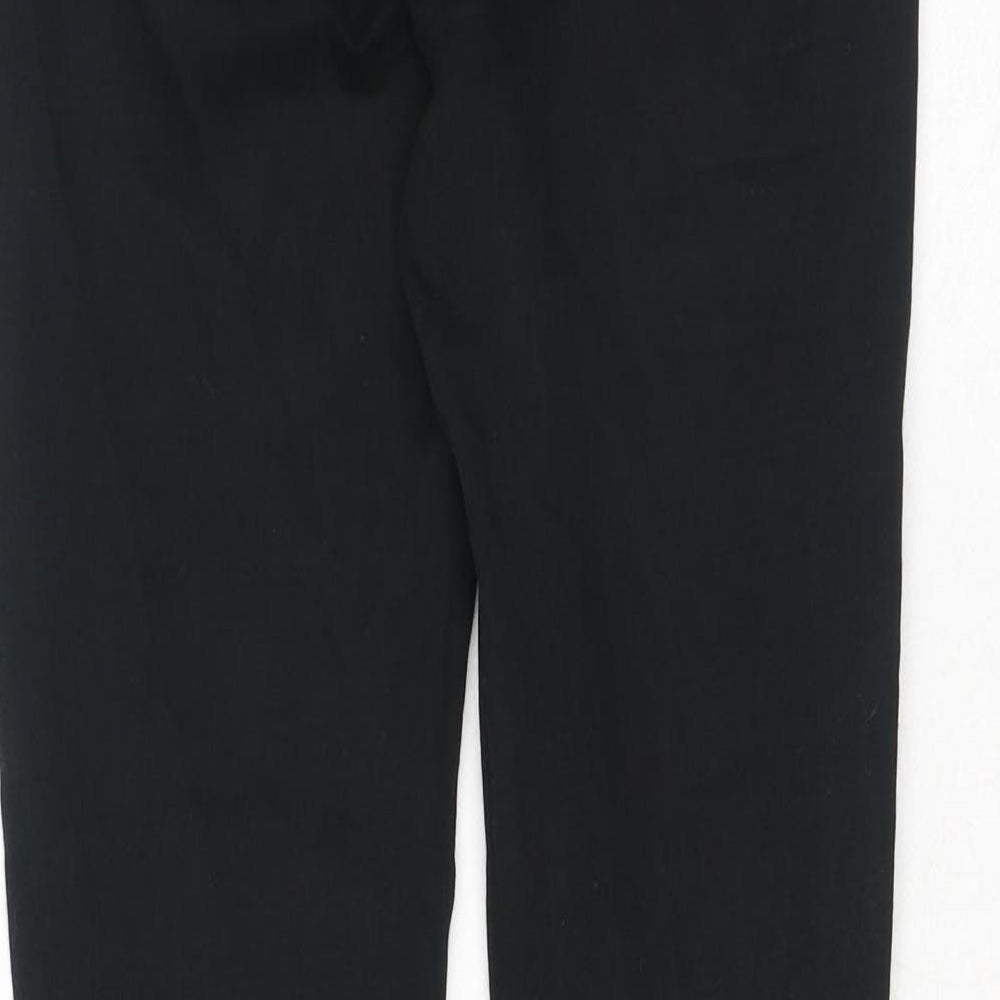 Marks and Spencer Womens Black Cotton Skinny Jeans Size 8 L29 in Regular Button
