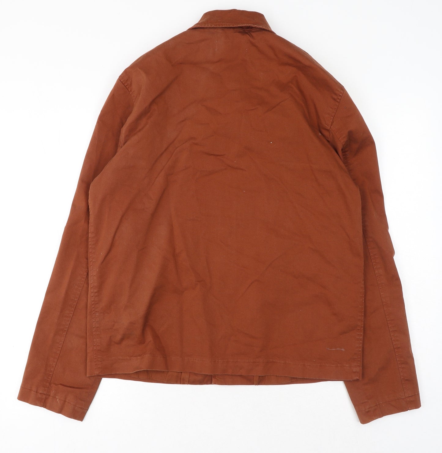 You Must Create Womens Brown Jacket Size M Button