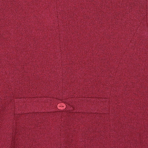 Eastex Womens Pink Jacket Size 16 Button