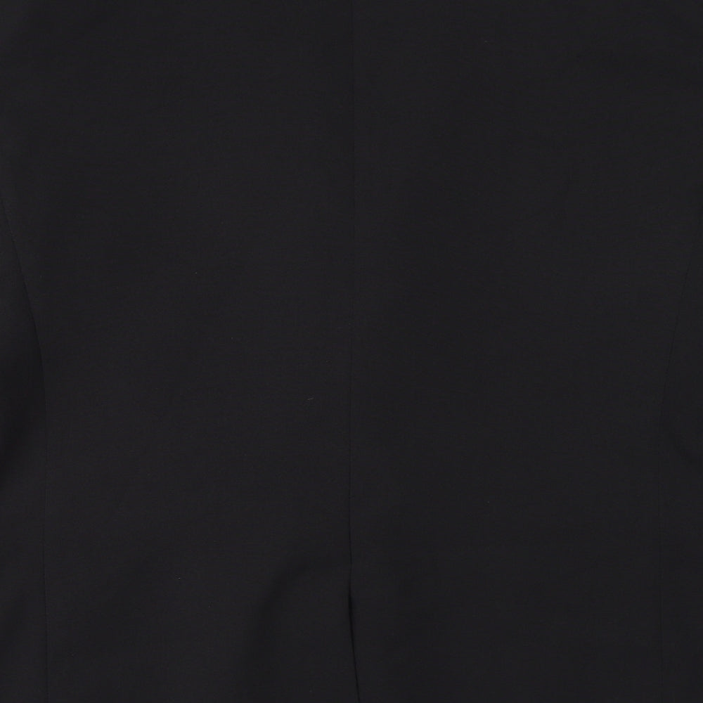 Taylor & Wright Mens Black Polyester Jacket Suit Jacket Size 42