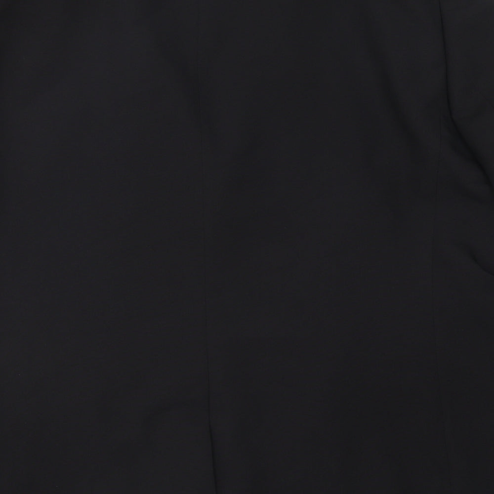Taylor & Wright Mens Black Polyester Jacket Suit Jacket Size 48