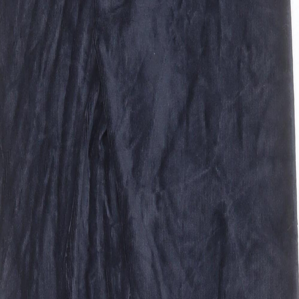 Marks and Spencer Womens Blue Cotton Jogger Leggings Size 10 L29 in