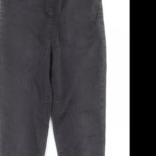 George Womens Grey Cotton Jegging Jeans Size 12 L27 in Regular