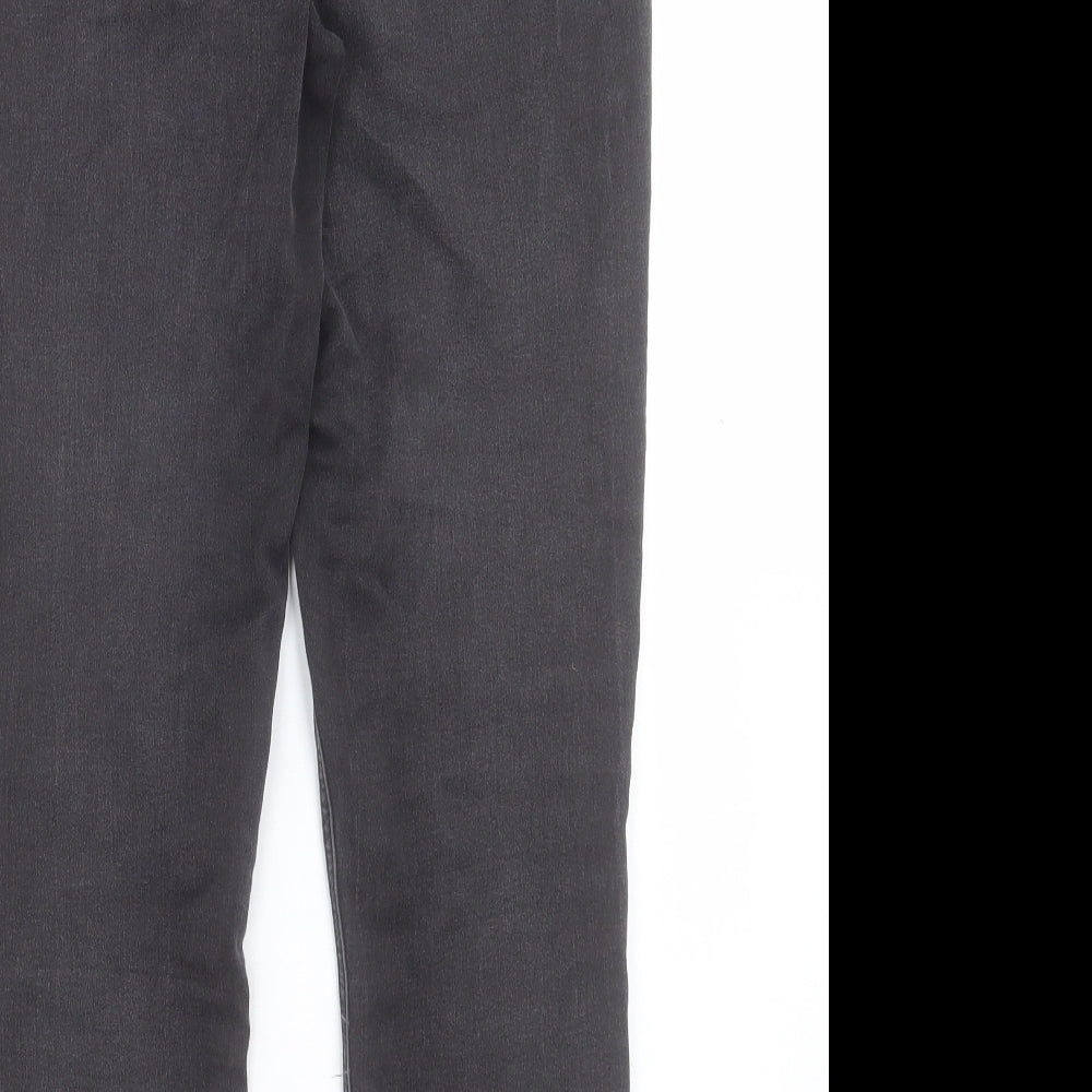 George Womens Grey Cotton Jegging Jeans Size 12 L27 in Regular
