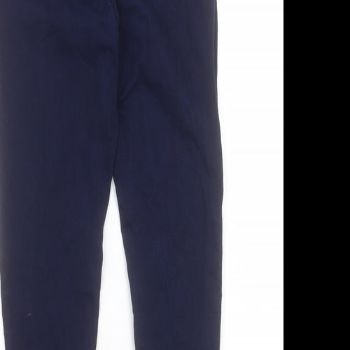 Oasis Womens Blue Cotton Straight Jeans Size 10 L24 in Regular Buckle