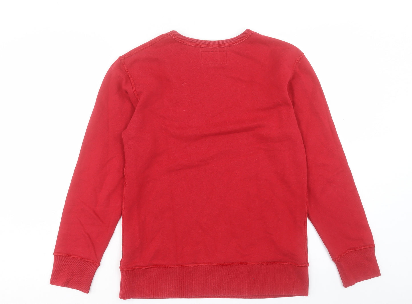 Pace Womens Red Cotton Pullover Sweatshirt Size 14 Pullover - Track & Field