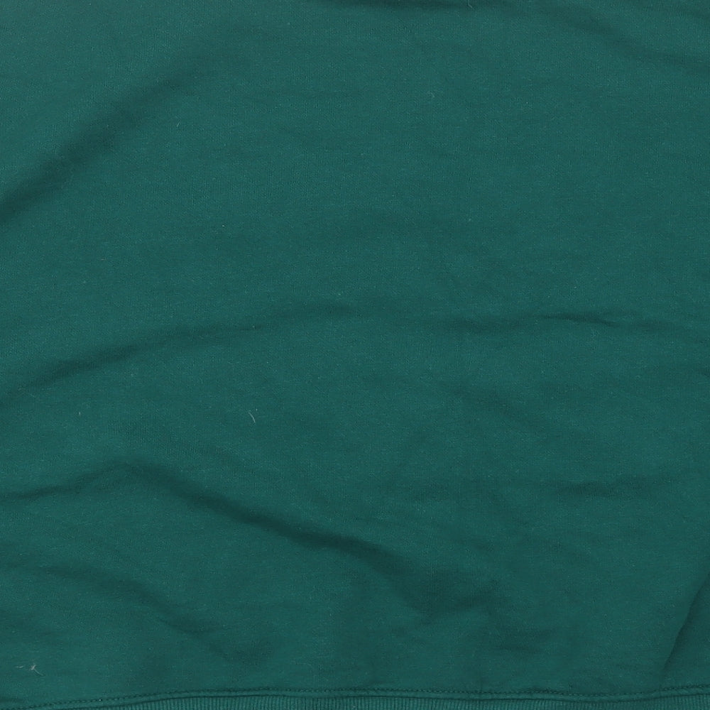 H&M Womens Green Cotton Pullover Sweatshirt Size 2XL Pullover - New York Jets