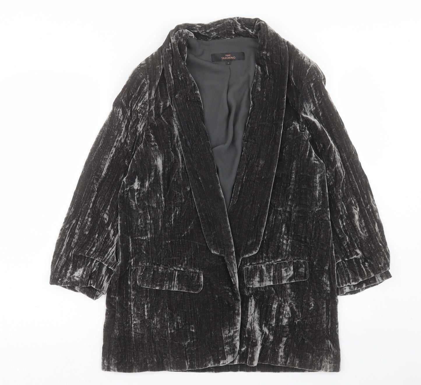 NEXT Womens Grey Jacket Size 18