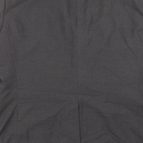 NEXT Mens Grey Polyester Jacket Suit Jacket Size 44