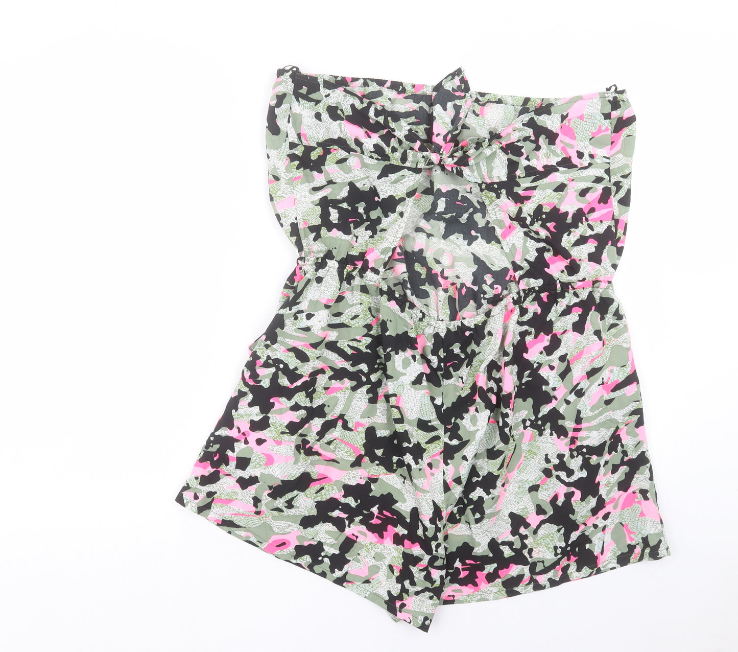 Atmosphere Womens Multicoloured Camouflage Polyester Playsuit One-Piece Size XL L3 in Pullover