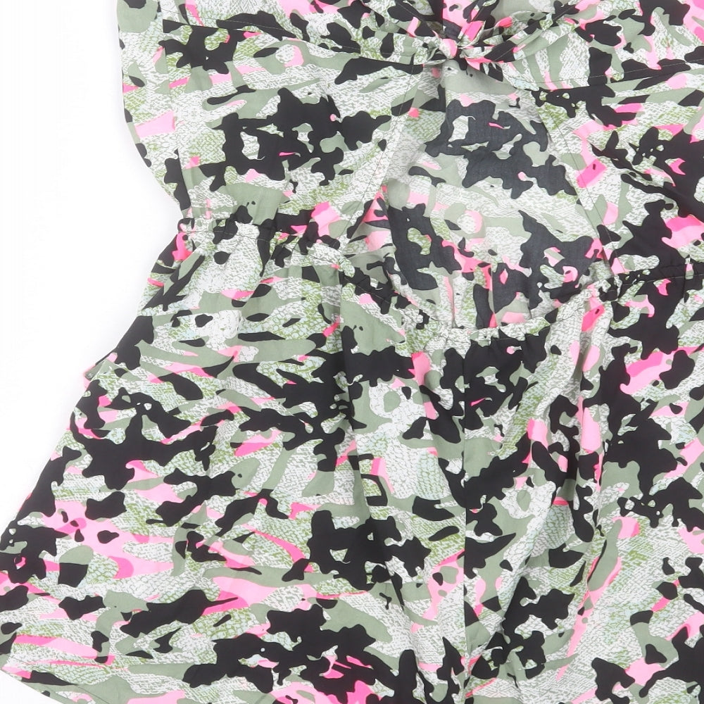 Atmosphere Womens Multicoloured Camouflage Polyester Playsuit One-Piece Size XL L3 in Pullover