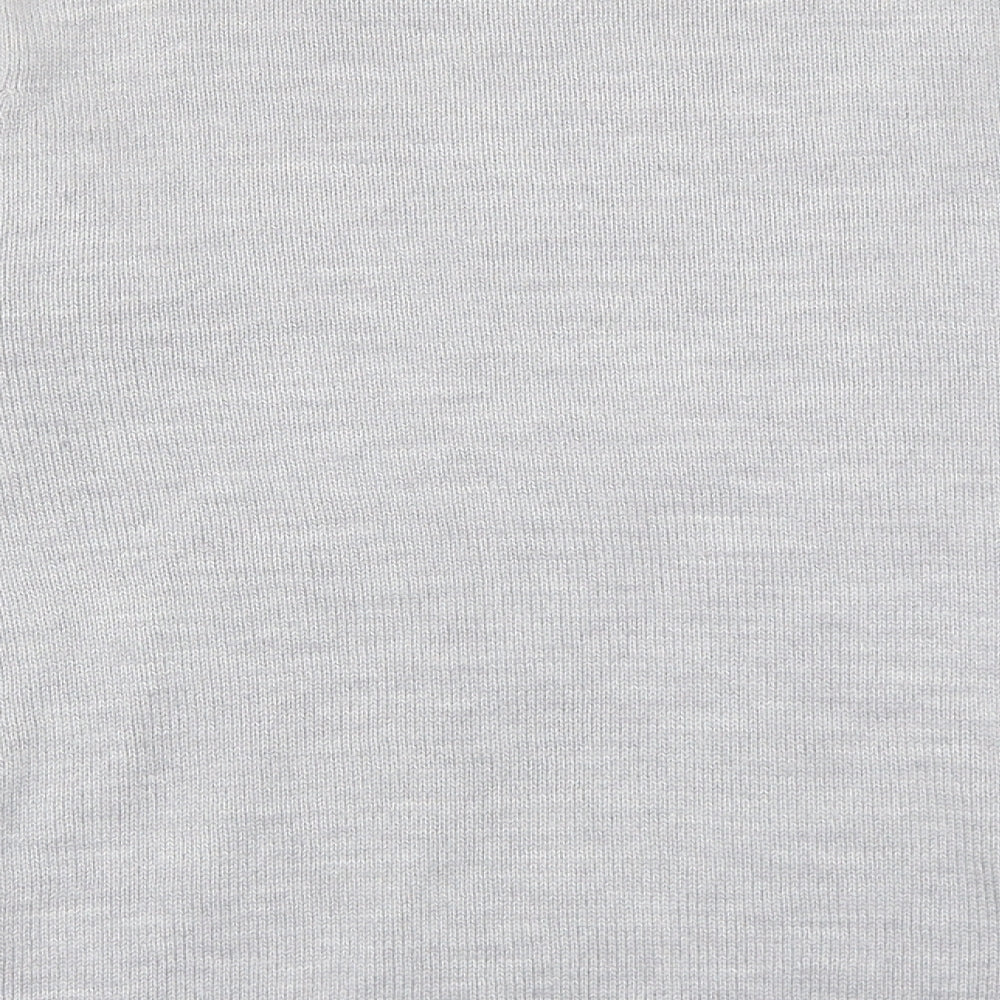 ESMARA Womens Multicoloured Round Neck Acrylic Pullover Jumper Size S - Christmas Rudolph