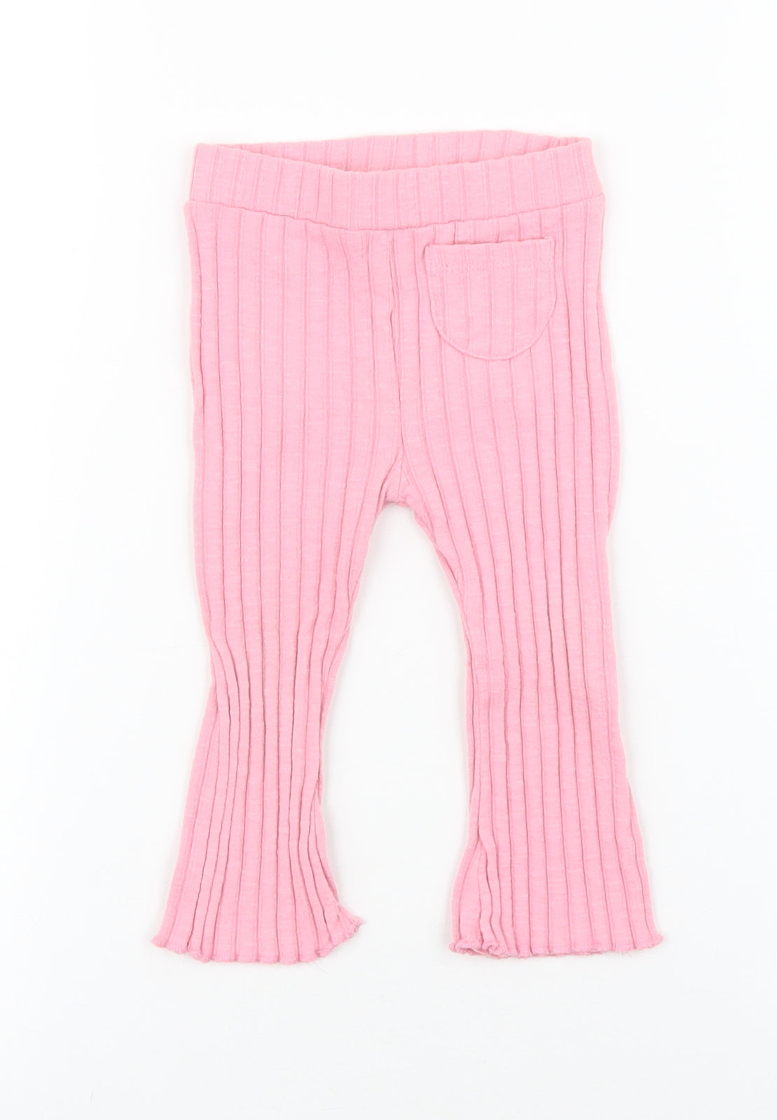 Zara Baby Pink Cotton Jogger Trousers Size 9-12 Months Pullover