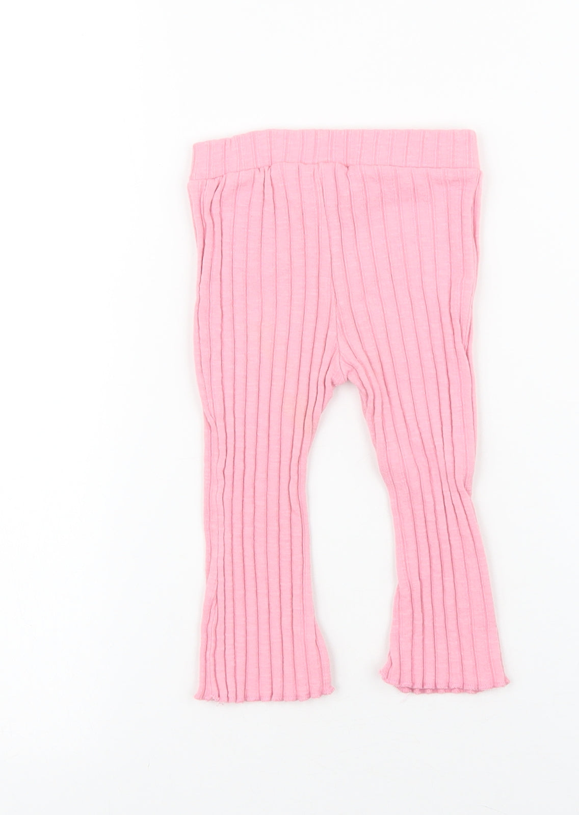 Zara Baby Pink Cotton Jogger Trousers Size 9-12 Months Pullover