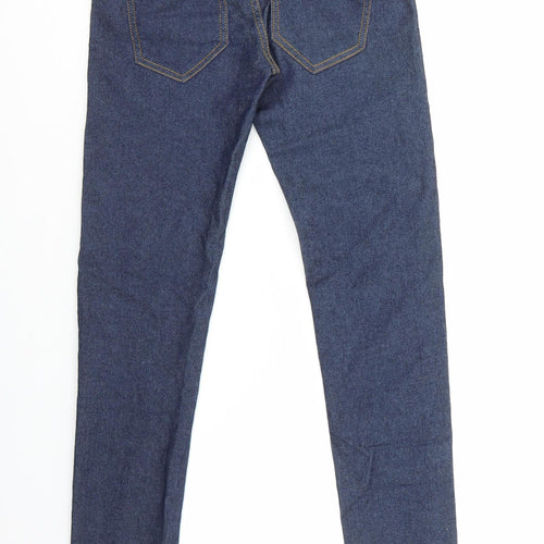 Vicunha Womens Blue Cotton Skinny Jeans Size 27 in L28.5 in Regular Zip