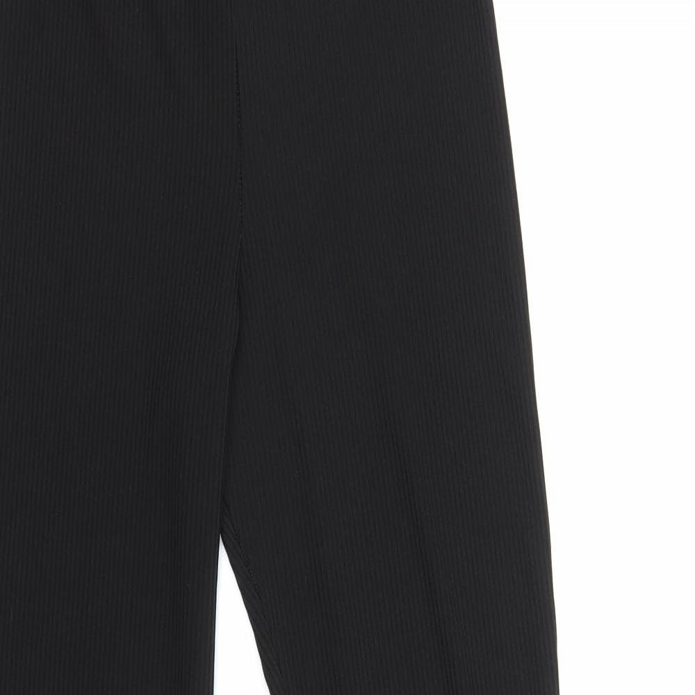 Lola Skye Womens Black Polyester Jegging Leggings Size 12 L30.5 in