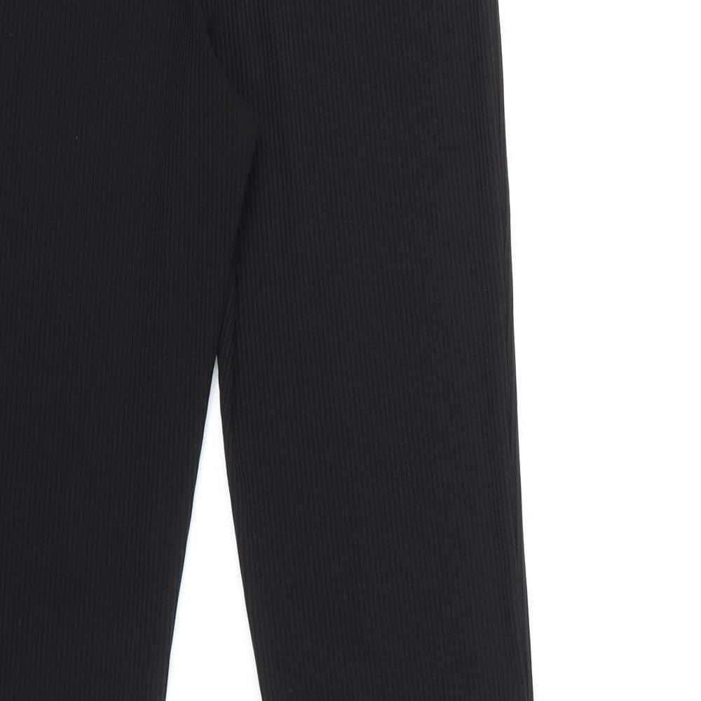 Lola Skye Womens Black Polyester Jegging Leggings Size 12 L30.5 in