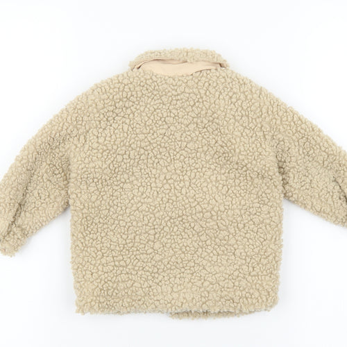 pep & co Baby Beige Basic Jacket Jacket Size 9-12 Months Snap