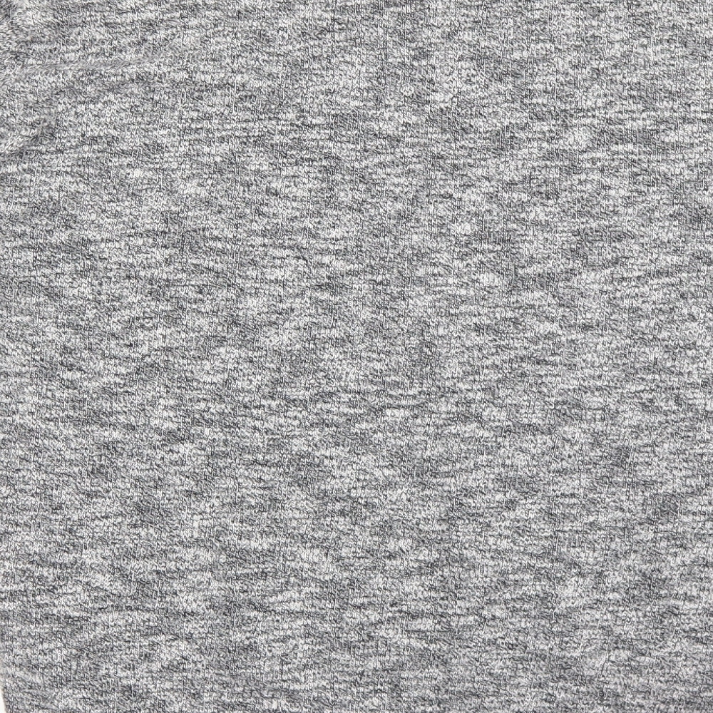JACK & JONES Mens Grey Crew Neck Cotton Pullover Jumper Size L