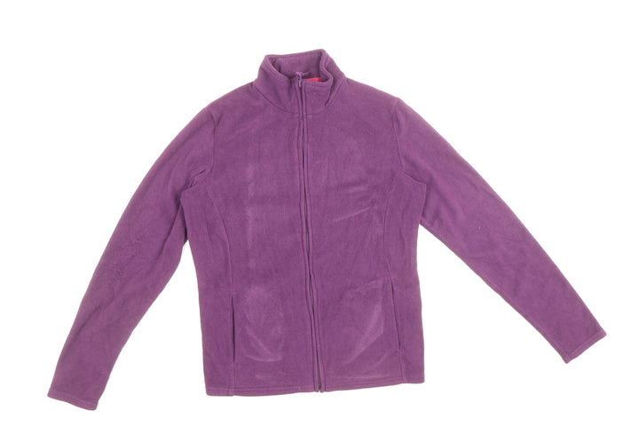 Marks and Spencer Womens Purple Jacket Size 8 Zip