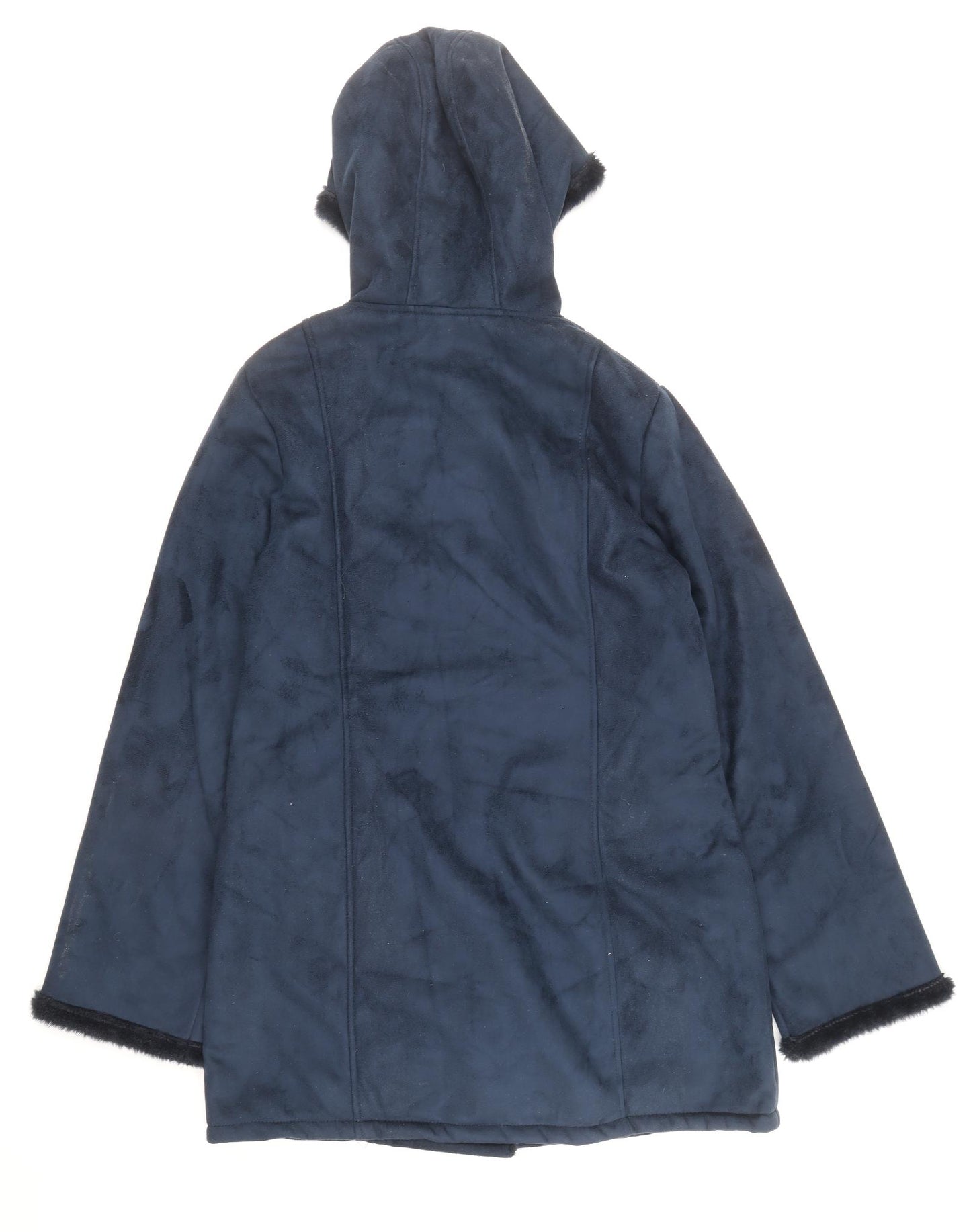Gabriella Vicenza Womens Blue Jacket Size 12 Button