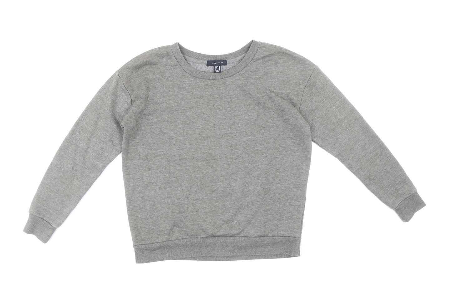 Atmoshphere Womens Grey Polyester Pullover Sweatshirt Size 10 Pullover