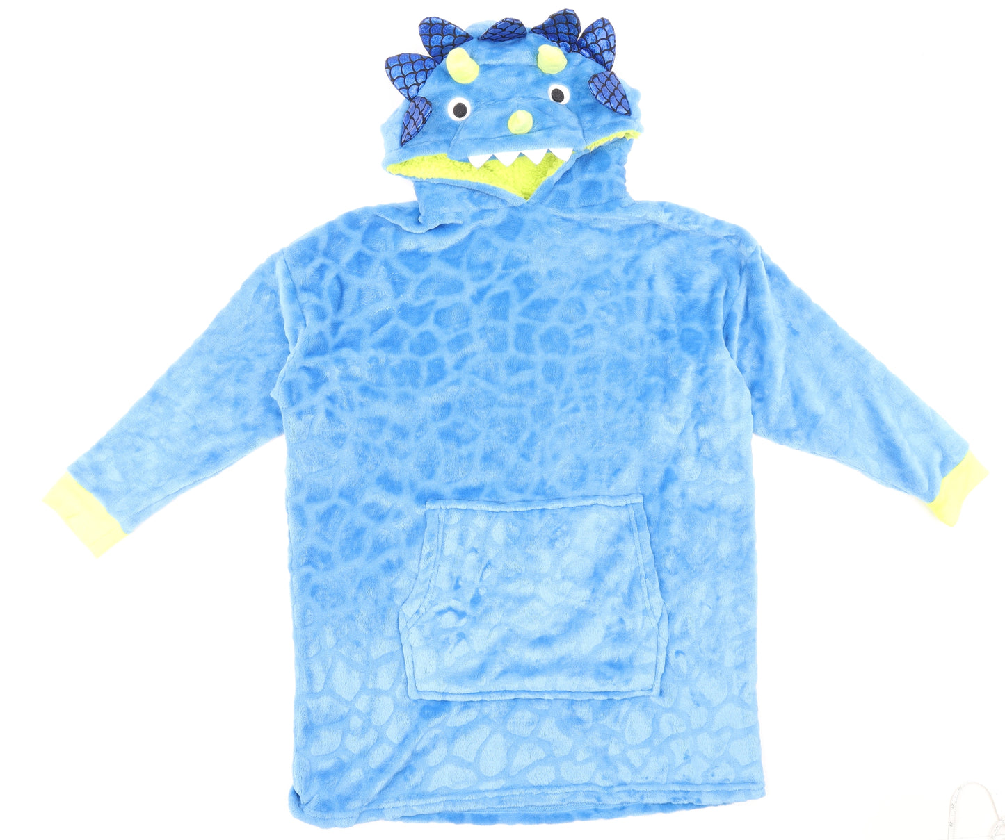 Boys Fun Boys Multicoloured Geometric Polyester Pyjama Top Size L Pullover - Crocodile