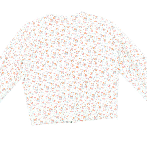 ICHI Womens Multicoloured Floral Jacket Size XS Zip