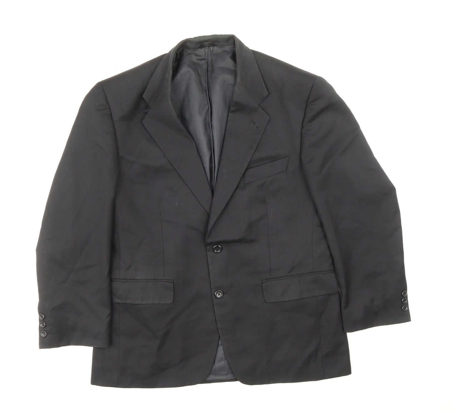 Burton Mens Blue Polyester Jacket Suit Jacket Size 40