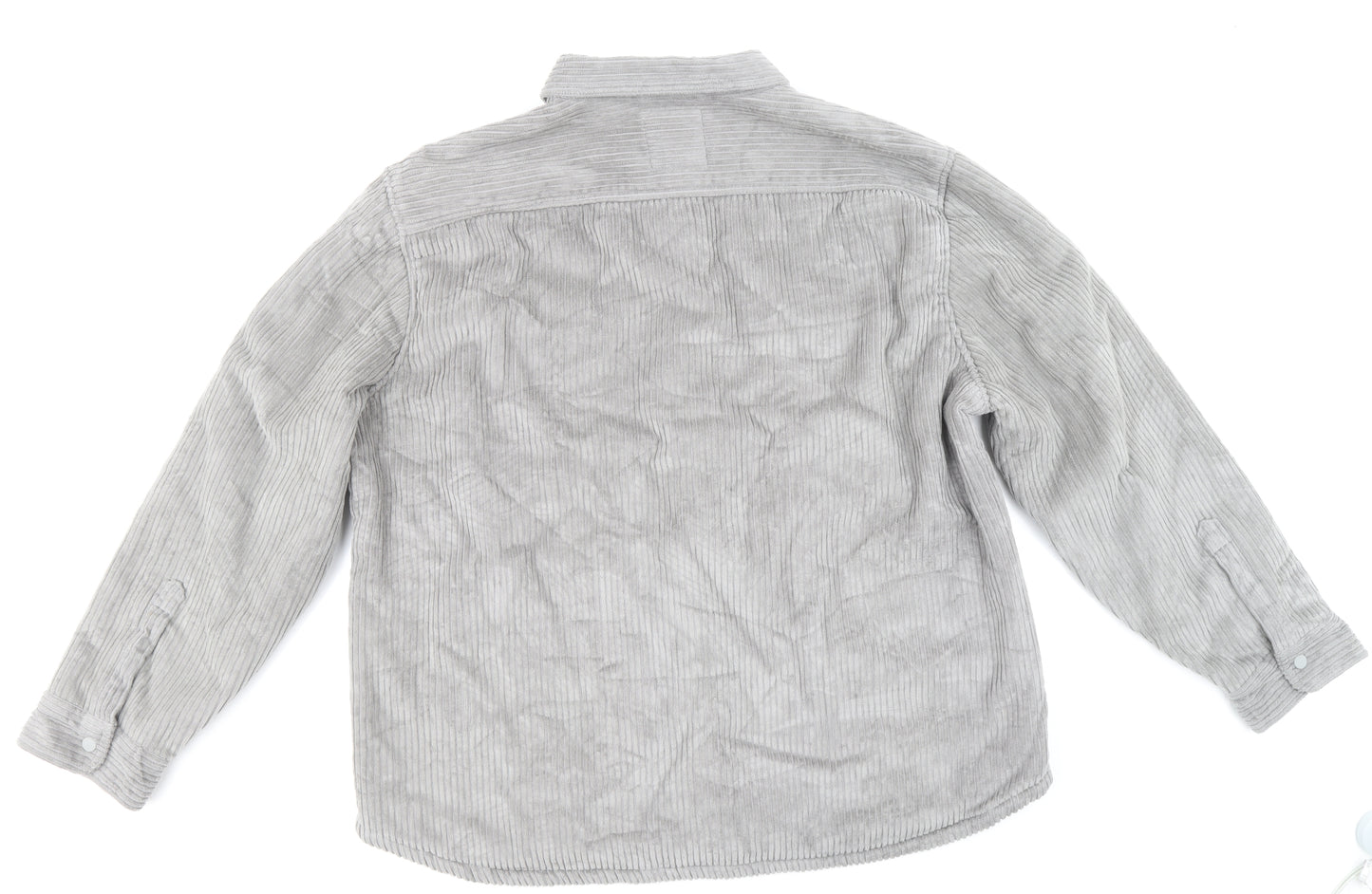 Marks and Spencer Mens Grey Jacket Size 2XL Snap