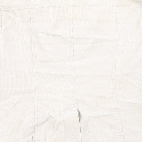 Topshop Womens Beige Jacket Blazer Size 14 Button