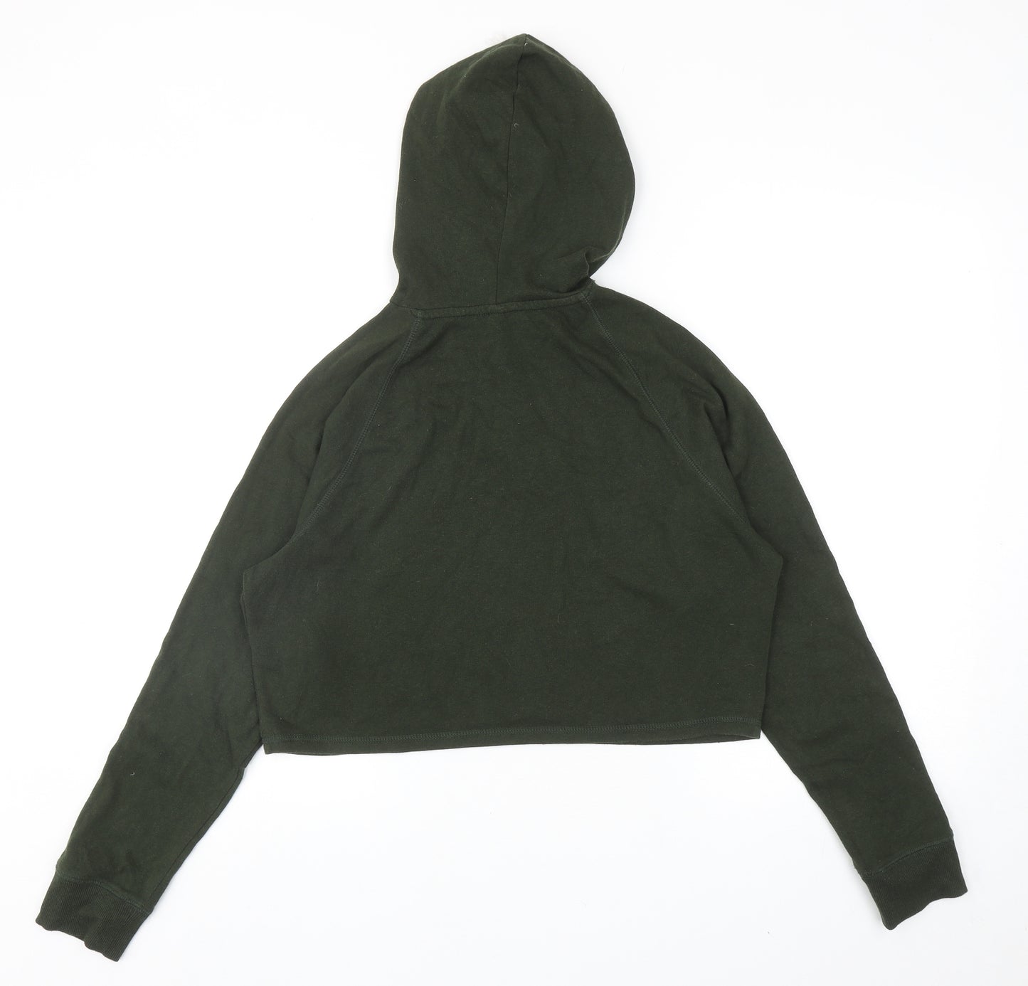 Divided by H&M Womens Green Cotton Pullover Hoodie Size S Pullover