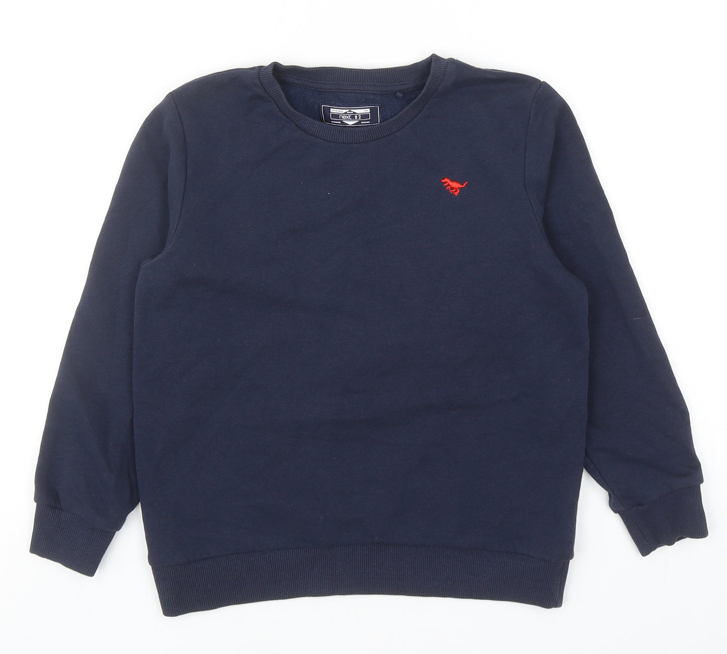 NEXT Boys Blue Cotton Pullover Sweatshirt Size 6-7 Years Pullover