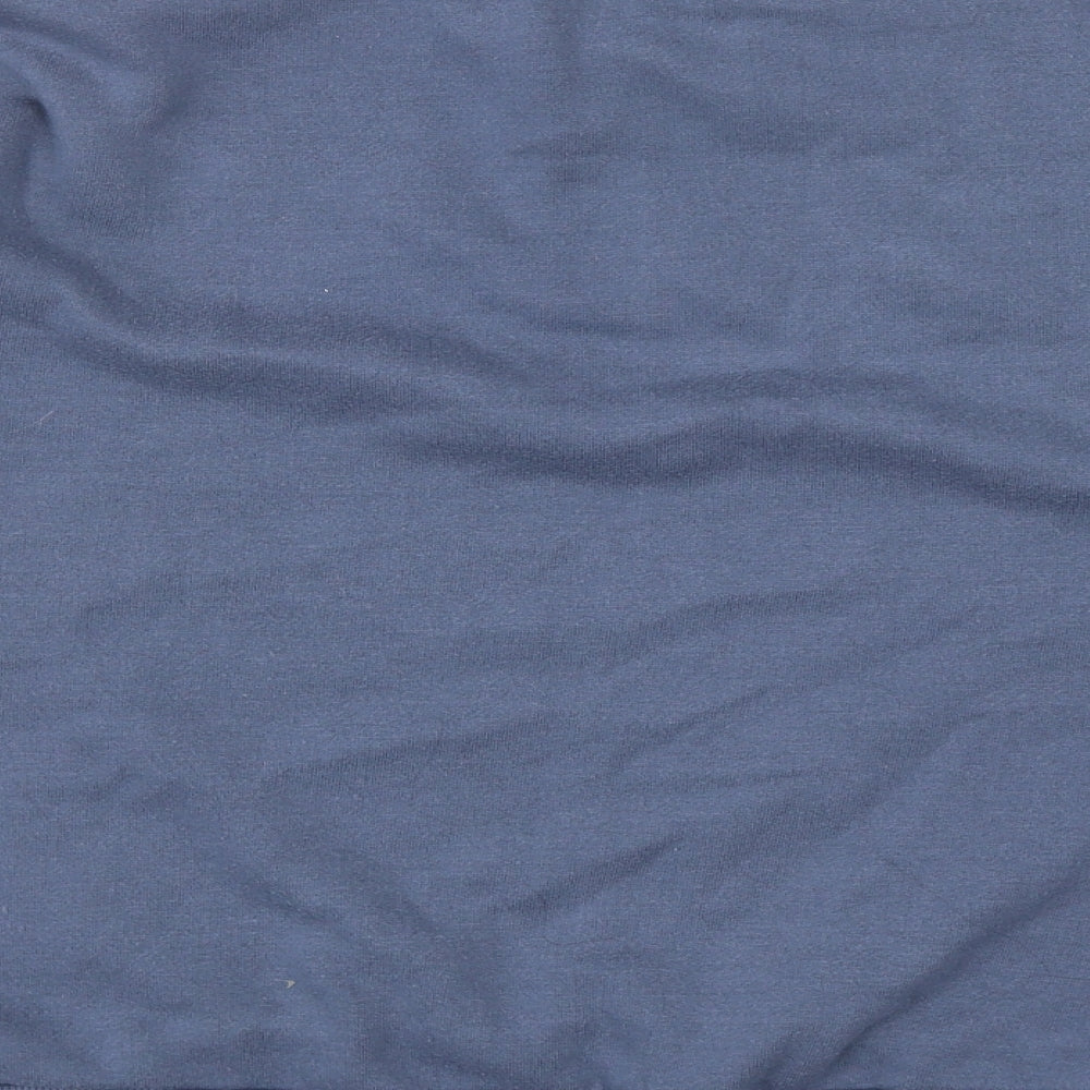 Primark Womens Blue Cotton Pullover Sweatshirt Size 14 Pullover