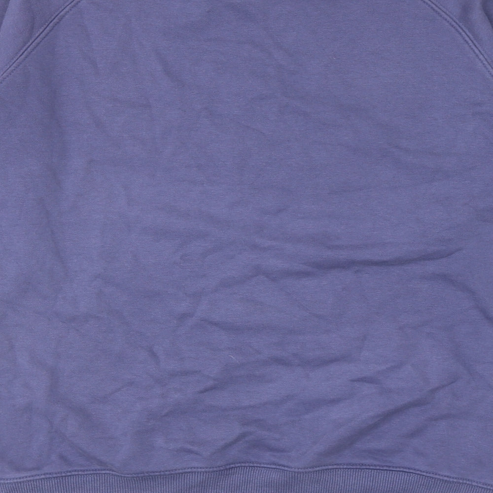 Weekend Offender Mens Blue Cotton Pullover Sweatshirt Size M
