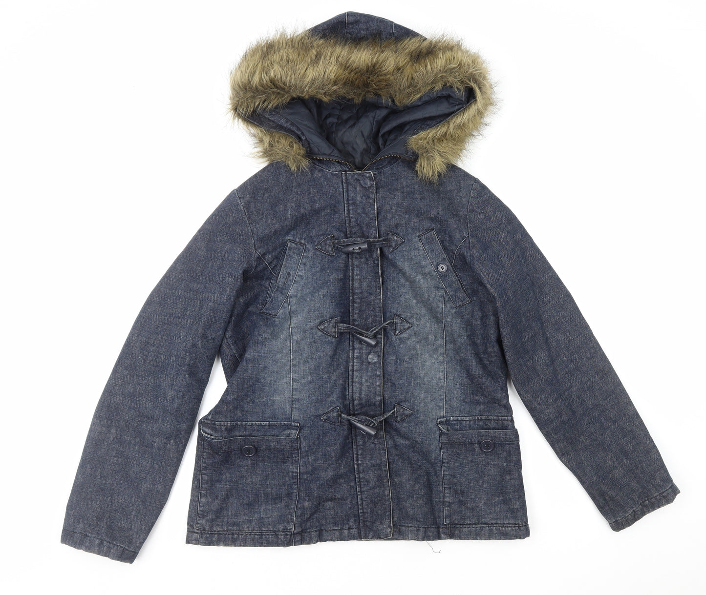 Nikita Womens Beige Parka Coat Size L Toggle