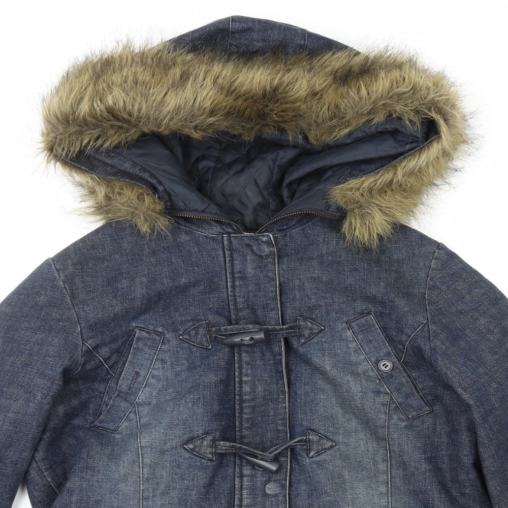 Nikita Womens Beige Parka Coat Size L Toggle