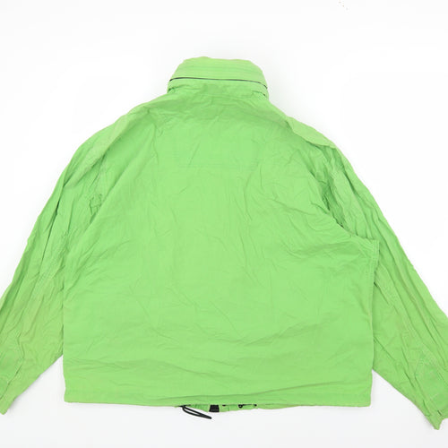 Camel Womens Green Jacket Size L Zip