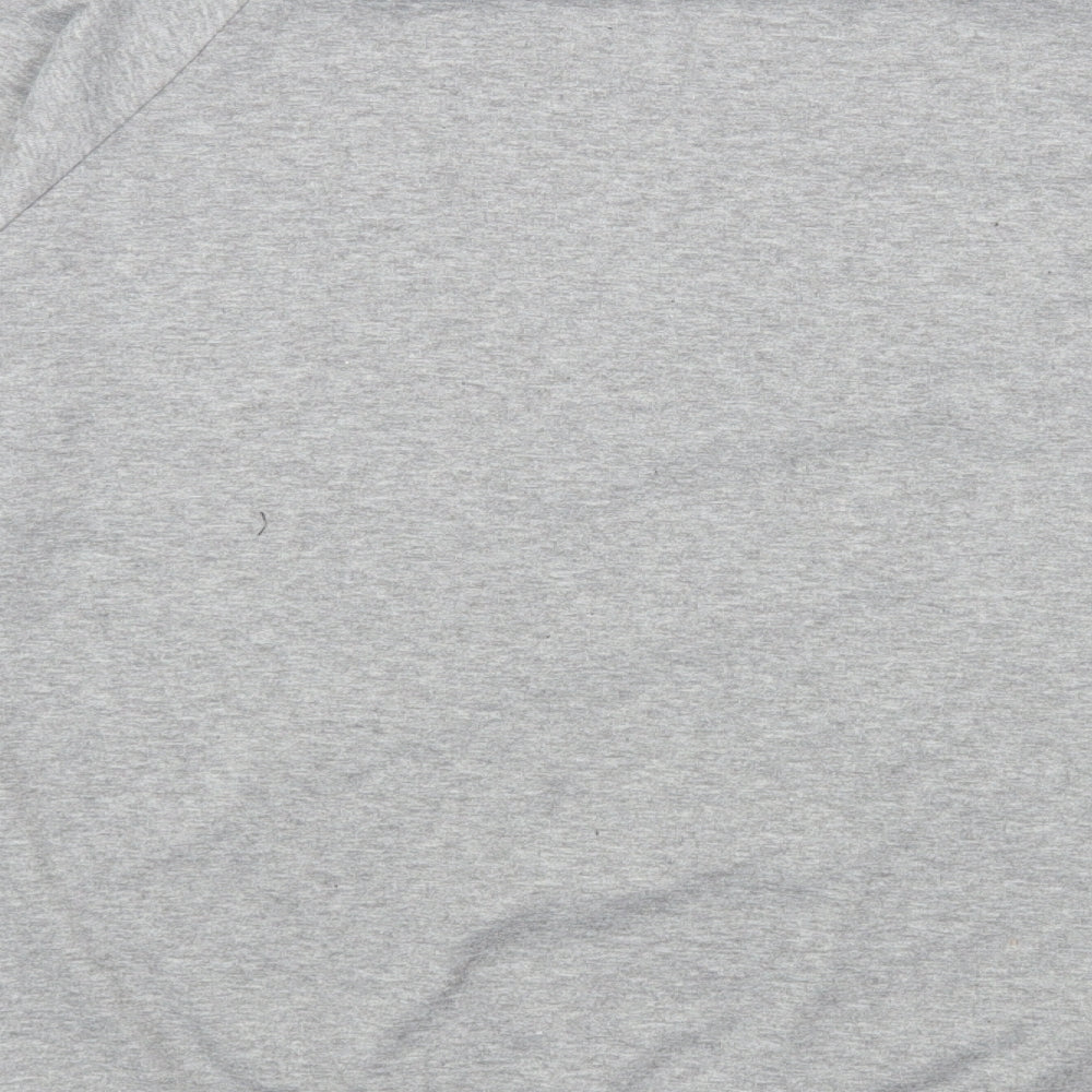 Preworn Mens Grey Polyester Pullover Sweatshirt Size 3XL - Cat Print