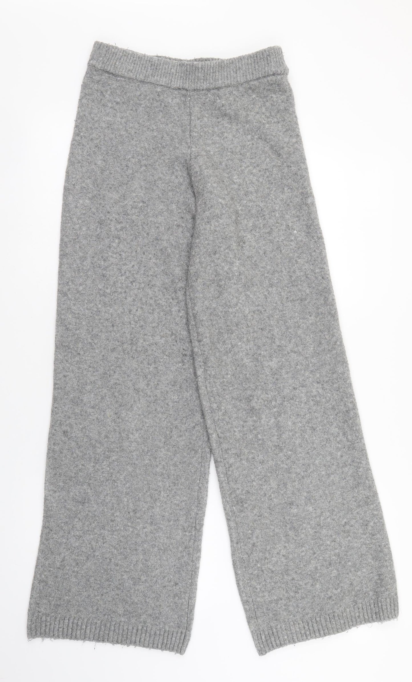 Zara Womens Grey Polyester Sweatpants Trousers Size 8 L30 in Regular