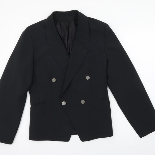 DorothyPerkins Womens Black Polyamide Jacket Suit Jacket Size 10