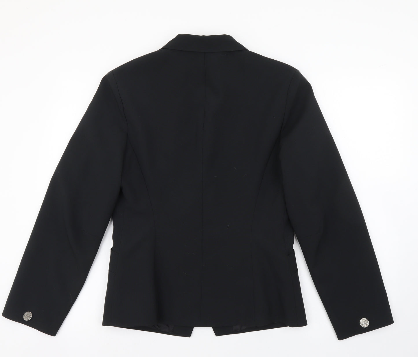 DorothyPerkins Womens Black Polyamide Jacket Suit Jacket Size 10