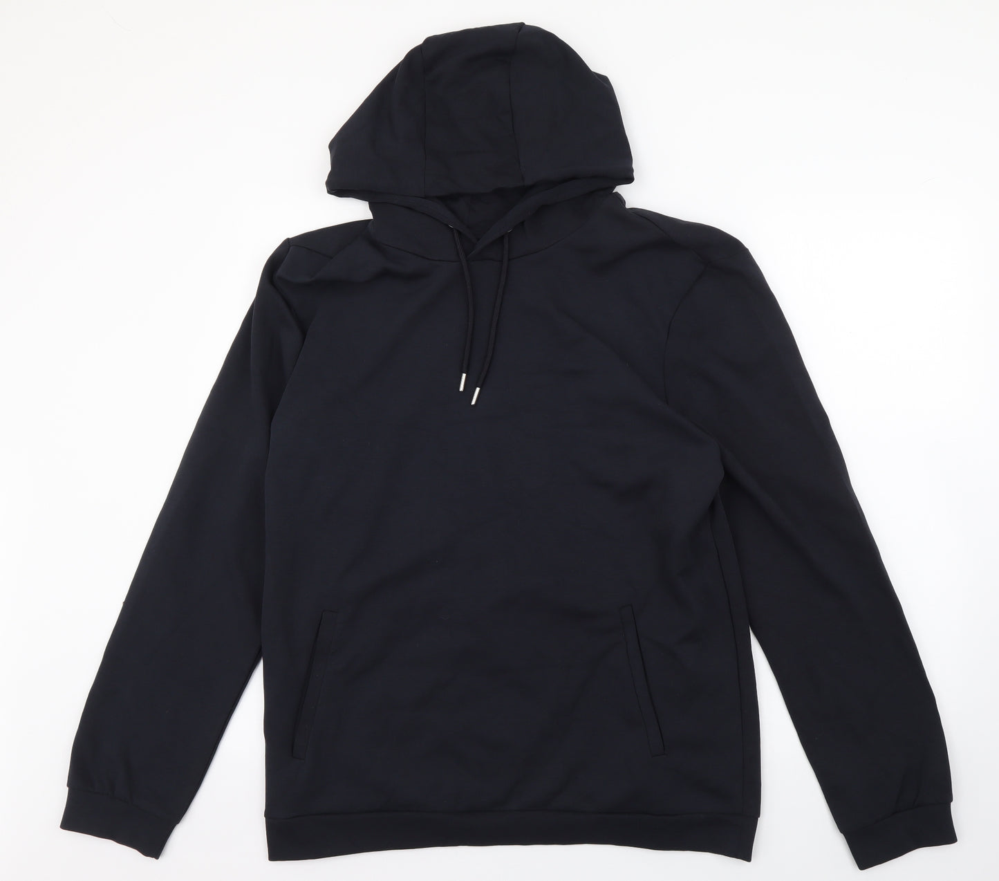 Taylor & Wright Mens Black Cotton Pullover Hoodie Size L