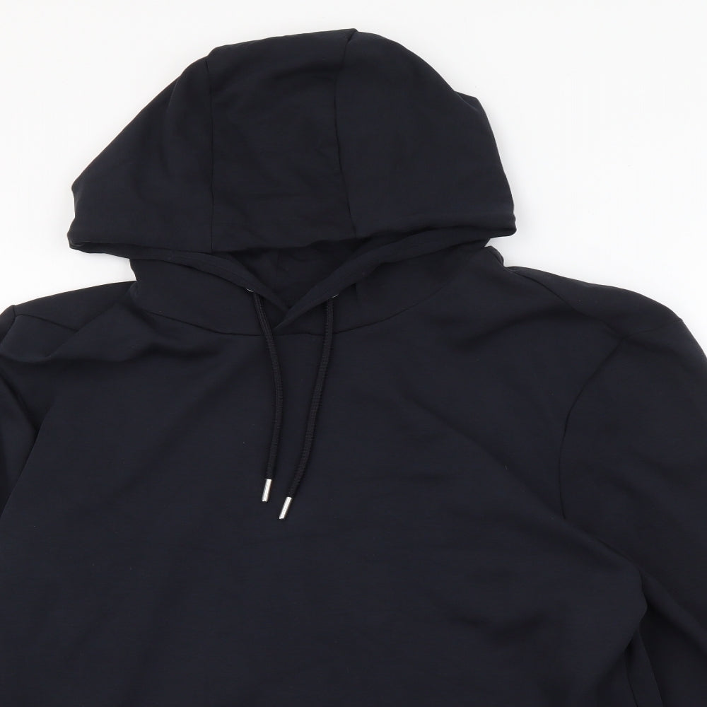 Taylor & Wright Mens Black Cotton Pullover Hoodie Size L