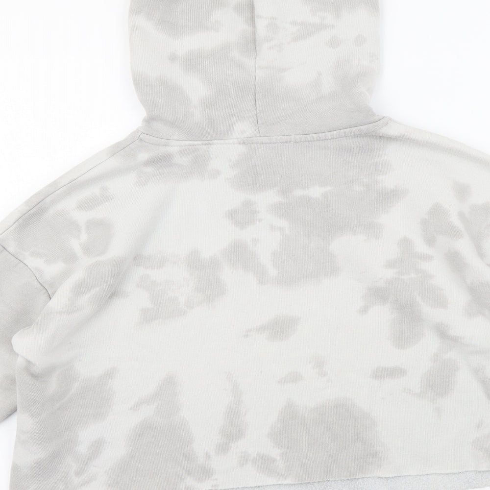 New Look Girls Grey Polyester Pullover Hoodie Size 12-13 Years Pullover - Tie Dye Houston Texas