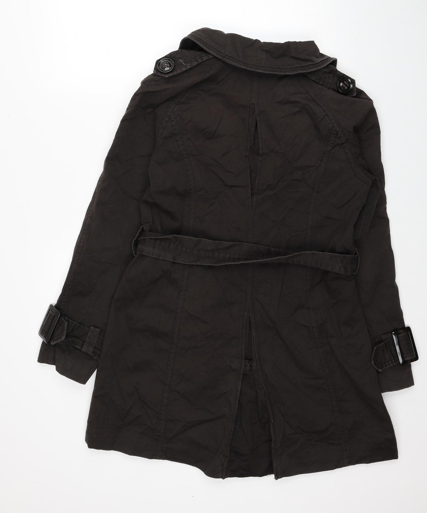 Zara Womens Brown Jacket Size L Button